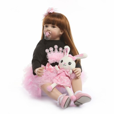 Adorable Reborn Dolls 28" Realistic Reborn Toddler Doll Baby Girl Birthday Gifts 