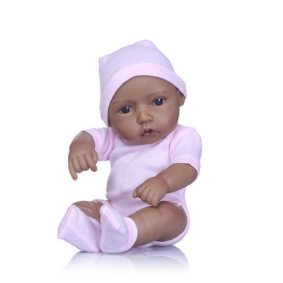 10" Full Body Handmade Reborn Baby Girl Doll Newborn Lifelike Silicone Vinyl 