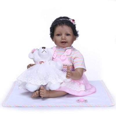 reborn silicone baby dolls african american